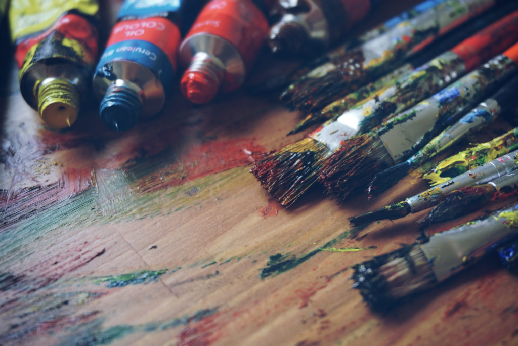 art supplies for starting your art project